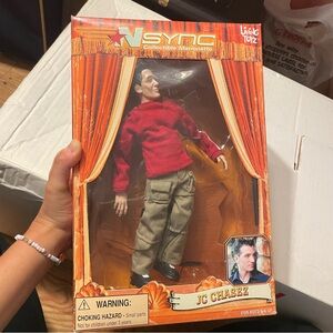Vintage *NSYNC Marionette Doll — JC Chasez